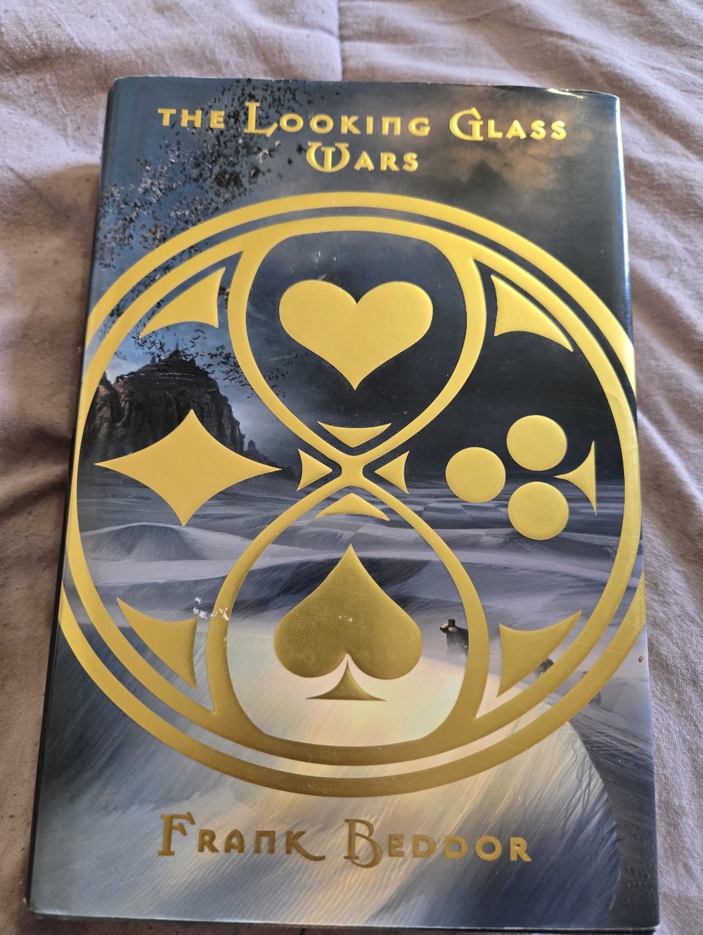 The Looking Glass Wars Hardcover - Blue and Gold Cover